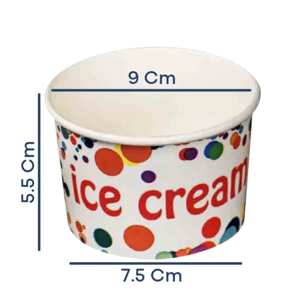 CONTEINER ICE CREAM 8 OZ